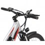 Электровелосипед WHITE SIBERIA CAMRY Light 500W Silver