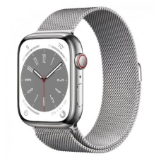 Apple Watch Series 8 45mm Silver Milanese Loop