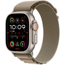 Apple Watch Ultra 2 49mm Olive Alpine Loop