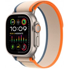 Apple Watch Ultra 2 49mm Orange/Beige Trail Loop 