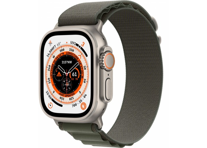 Apple Watch Ultra 49mm Green Alpine Loop
