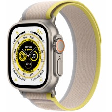 Apple Watch Ultra 49mm Yellow/Beige Trail Loop 