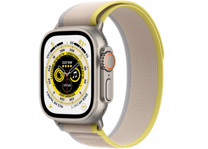 Apple Watch Ultra 49mm Yellow/Beige Trail Loop 