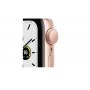 Часы Apple Watch SE GPS 44mm Aluminum Case with Sport Band золотистый/сияющая звезда MKQ53