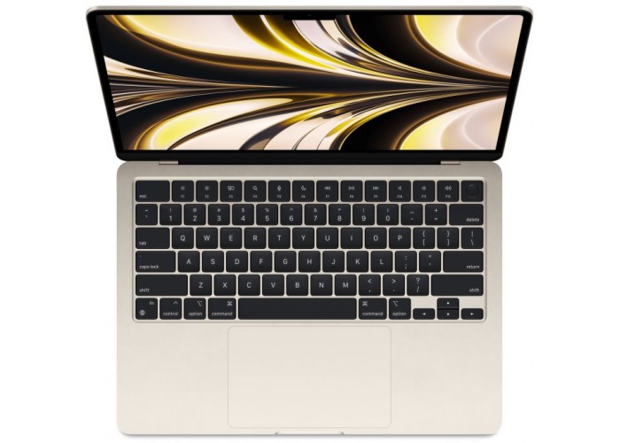 Ноутбук Apple MacBook Air 13.6" (M2 8C CPU/10C GPU, 8 Gb, 512 Gb SSD) Старлайт (MLY23)