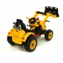 Детский электромобиль трактор на аккумуляторе 12V / желтый - JS328A-Y