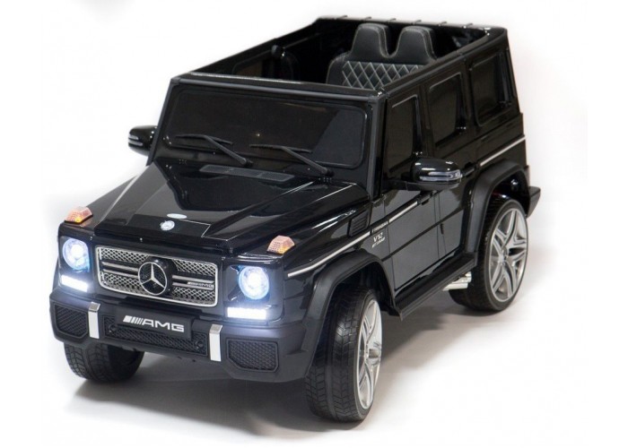 Радиоуправляемый детский электромобиль Mercedes Benz G65 Black 12V 2.4G - G65