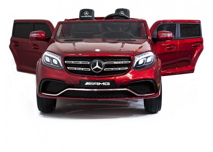Детский электромобиль Mercedes Benz GLS63 LUXURY 4x4 12V 2.4G - Red - HL228-LUX-R