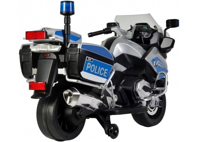 Детский полицейский электромотоцикл BMW R1200RT-P White 12V - 212