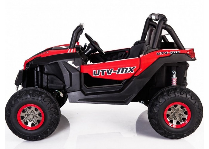 Двухместный полноприводный электромобиль Red UTV-MX Buggy 12V 2.4G - XMX603