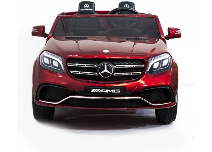 Детский электромобиль Mercedes Benz GLS63 LUXURY 4WD 12V MP4 - Red - HL228-LUX-MP4