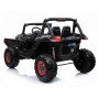 Двухместный полноприводный электромобиль Black Carbon UTV-MX Buggy 12V - XMX603-BLACK-PAINT