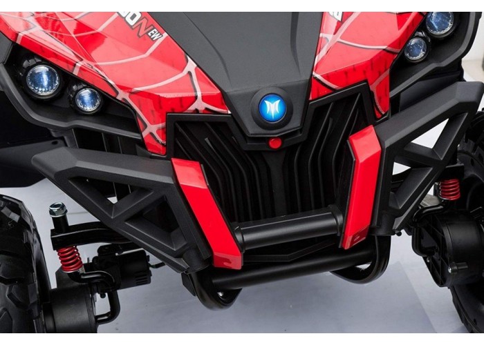 Двухместный полноприводный электромобиль Red Spider UTV-MX Buggy 12V - XMX603-RED-PAINT