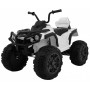 Детский квадроцикл Grizzly ATV 4WD White 12V с пультом управления - BDM0906-4