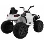 Детский квадроцикл Grizzly ATV 4WD White 12V с пультом управления - BDM0906-4