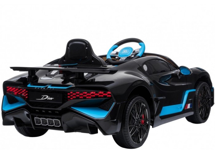 Детский электромобиль Bugatti Divo 12V - BLACK - HL338