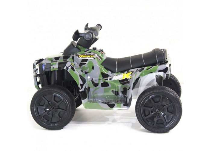 Детский квадроцикл 6V на резиновых колесах - XH116-CAMO-PAINT