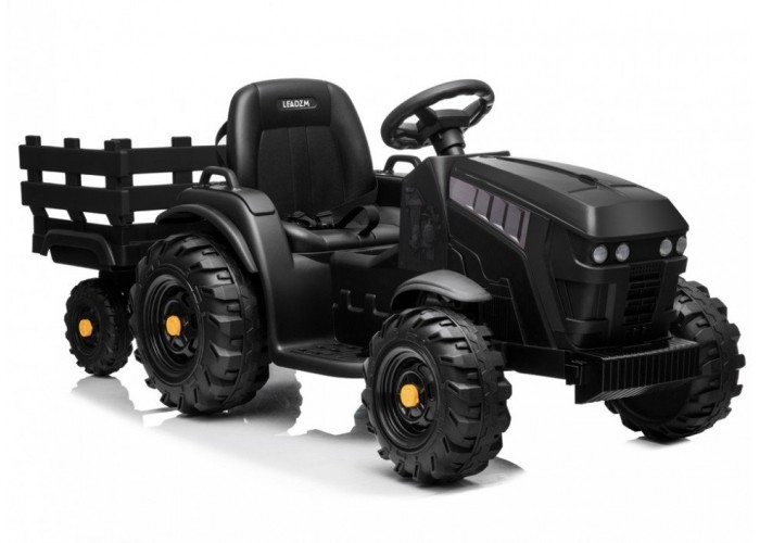 Детский электромобиль Bettyma трактор с прицепом 2WD 12V - BDM0925-BLACK